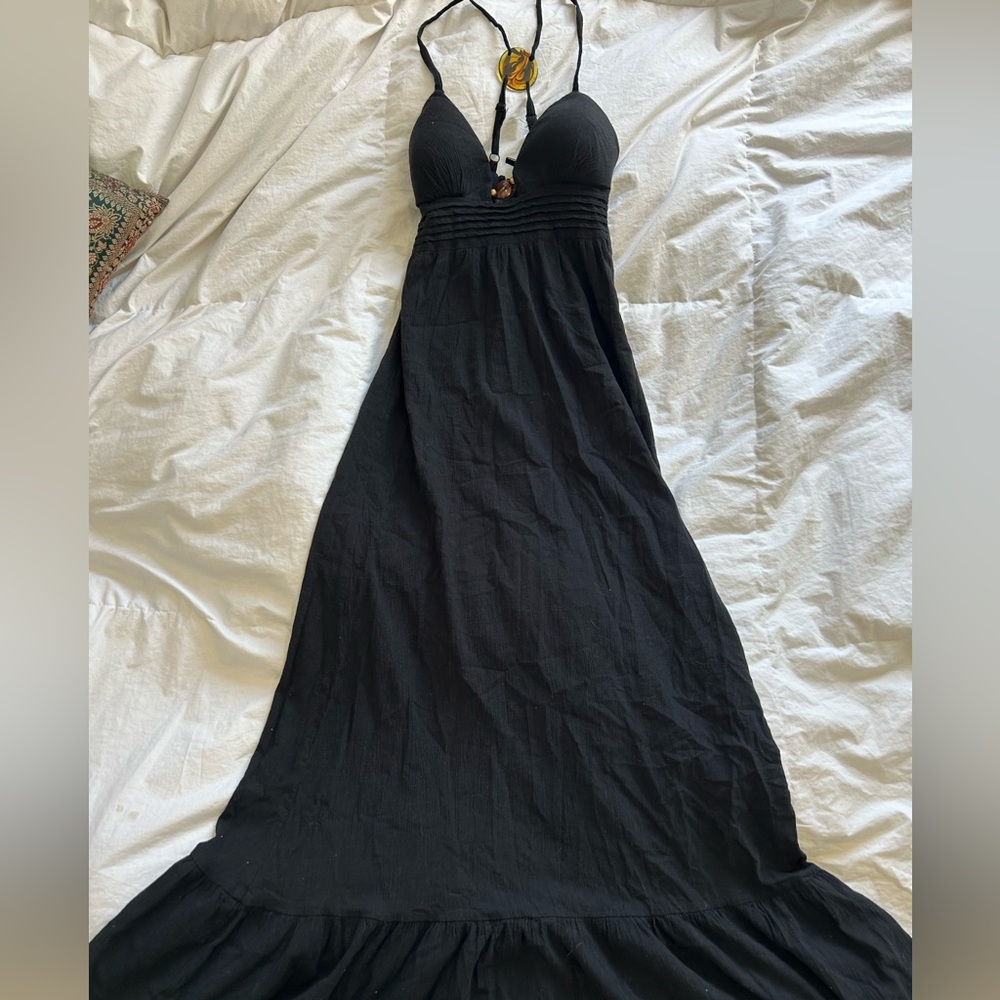 Guess Elegant Black Maxi Dress